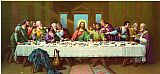 Leonardo da Vinci picture of last supper painting